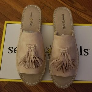Espadrille Slide Sandals